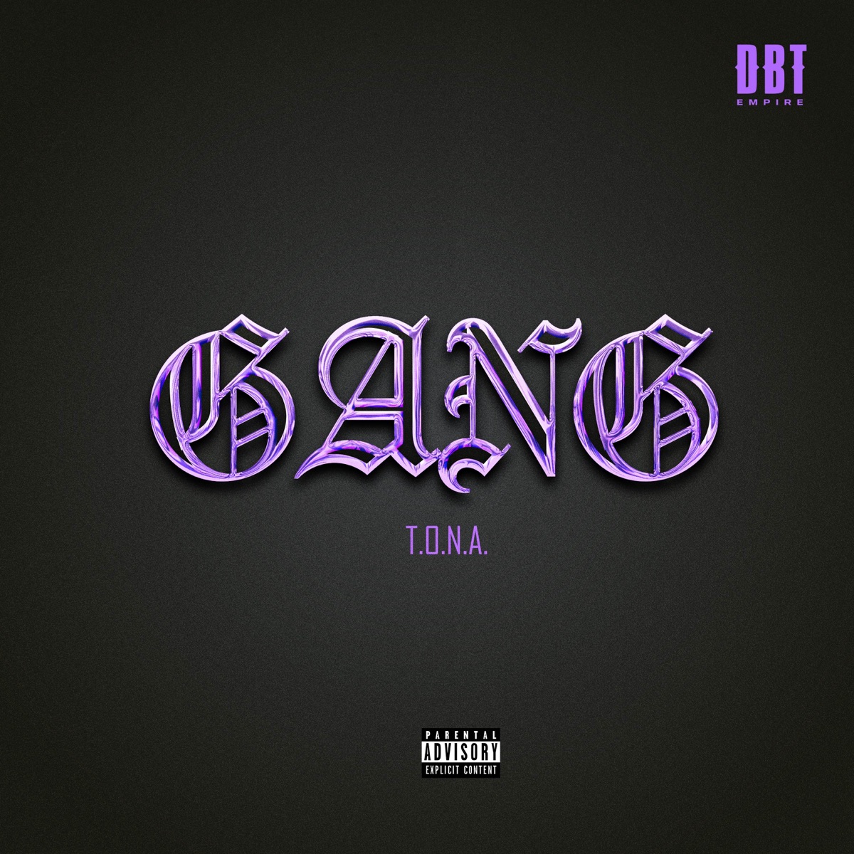 GANG - Single by Tona Sativa album cover