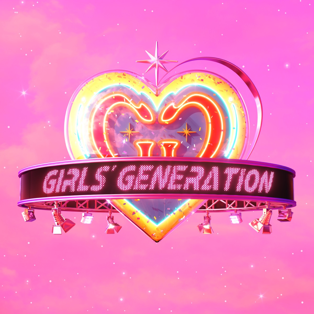 FOREVER 1 - The 7th Album by Girls' Generation album cover