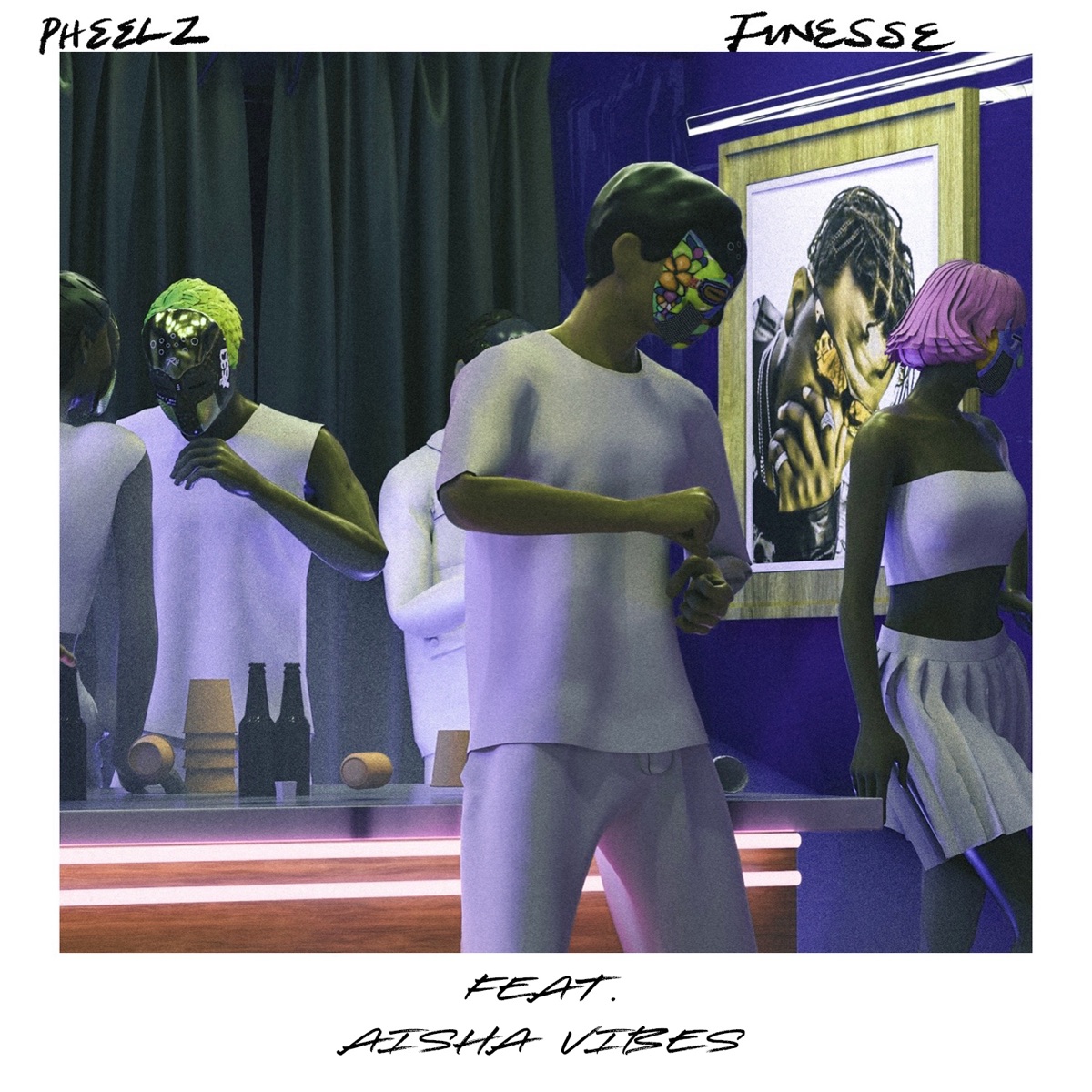 Finesse (feat. Aisha Vibes) - Single by Pheelz album cover