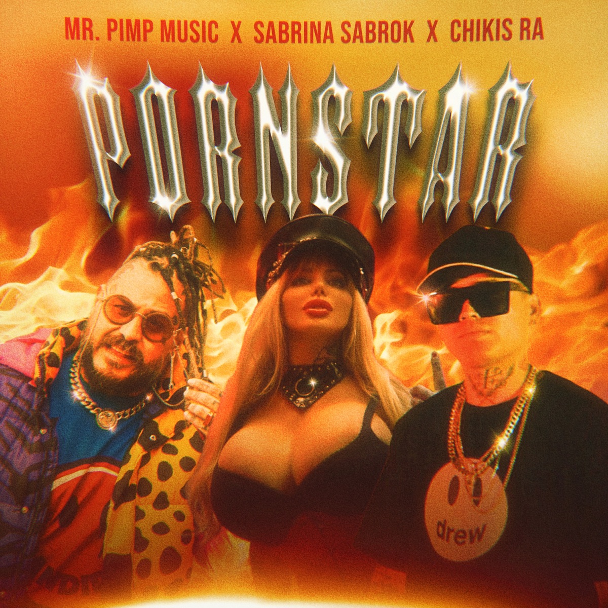 Pornstar - Single by Mr. Pimp Music, Chikis RA & Sabrina Sabrok album cover