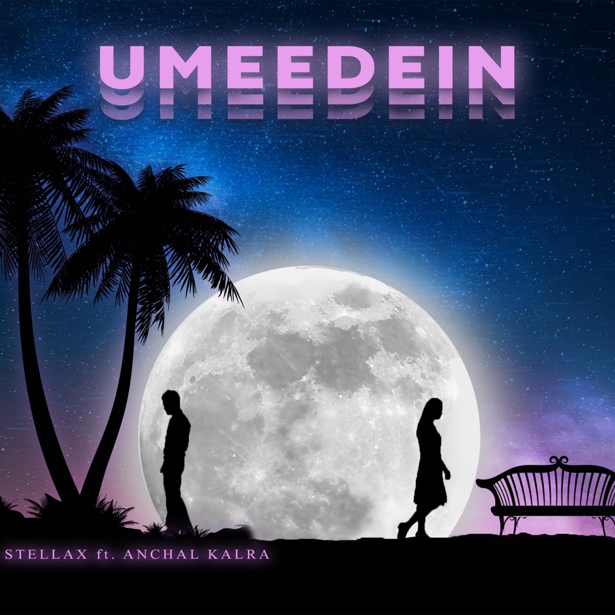 UMEEDEIN (feat. Anchal) - Single by MC Stellax album cover