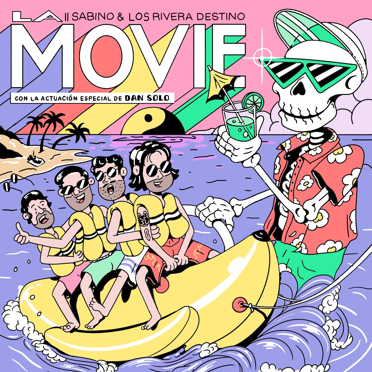 La Vida Es una Movie - Single by Sabino & Los Rivera Destino album cover