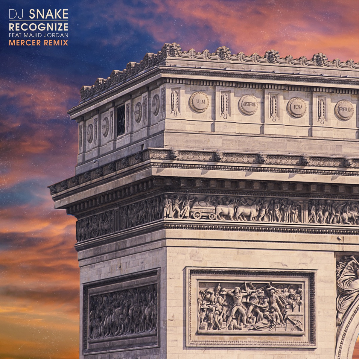 Recognize (Mercer Remix) [feat. Majid Jordan] - Single by DJ Snake & Mercer album cover