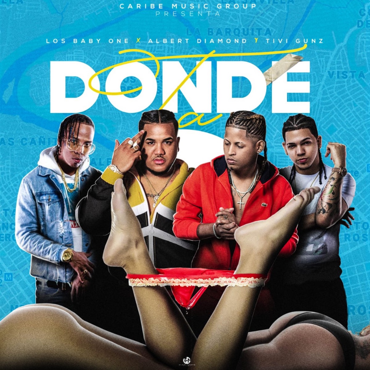 Donde Ta - Single by Los Baby One, Tivi Gunz & Albert Diamond album cover