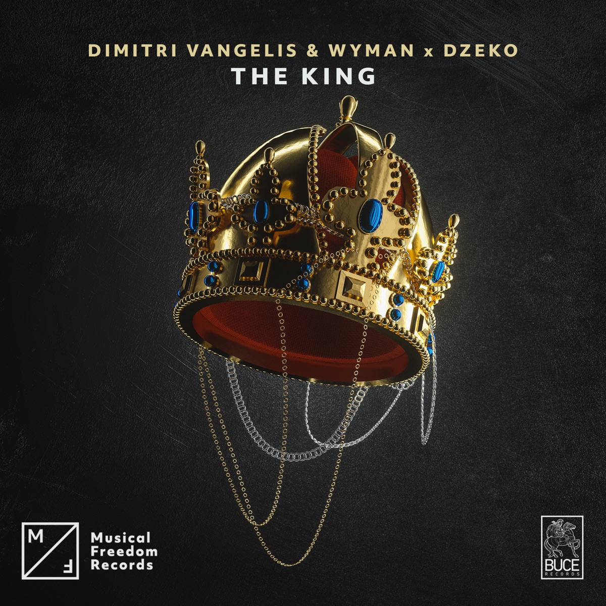 The King - Single by Dimitri Vangelis & Wyman & Dzeko album cover