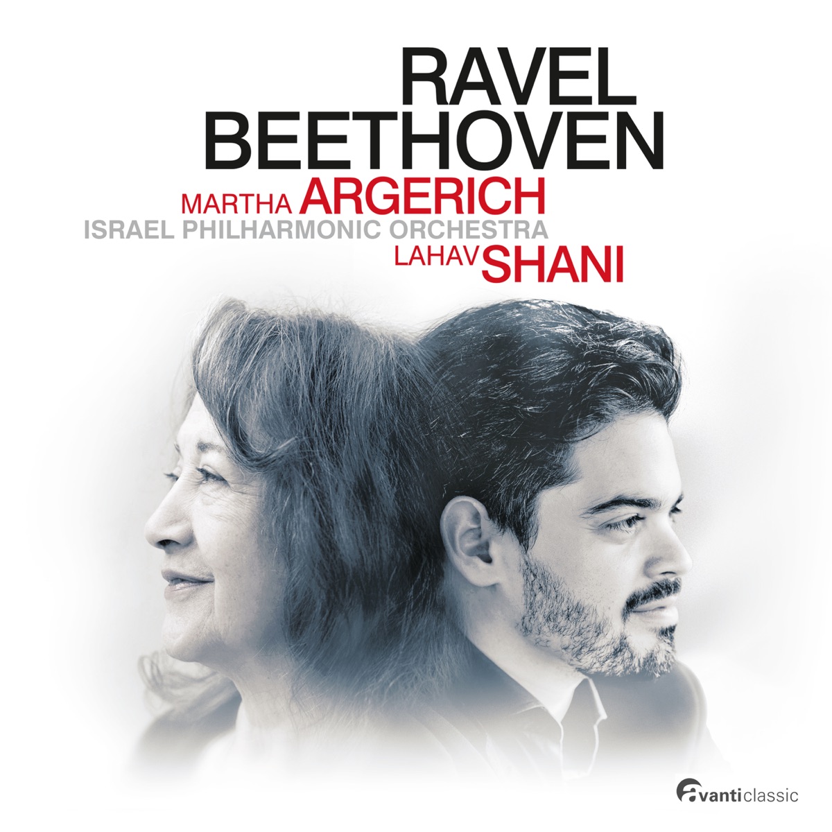 Martha Argerich Performs Beethoven and Ravel by Martha Argerich, Israel Philharmonic Orchestra & Lahav Shani album cover