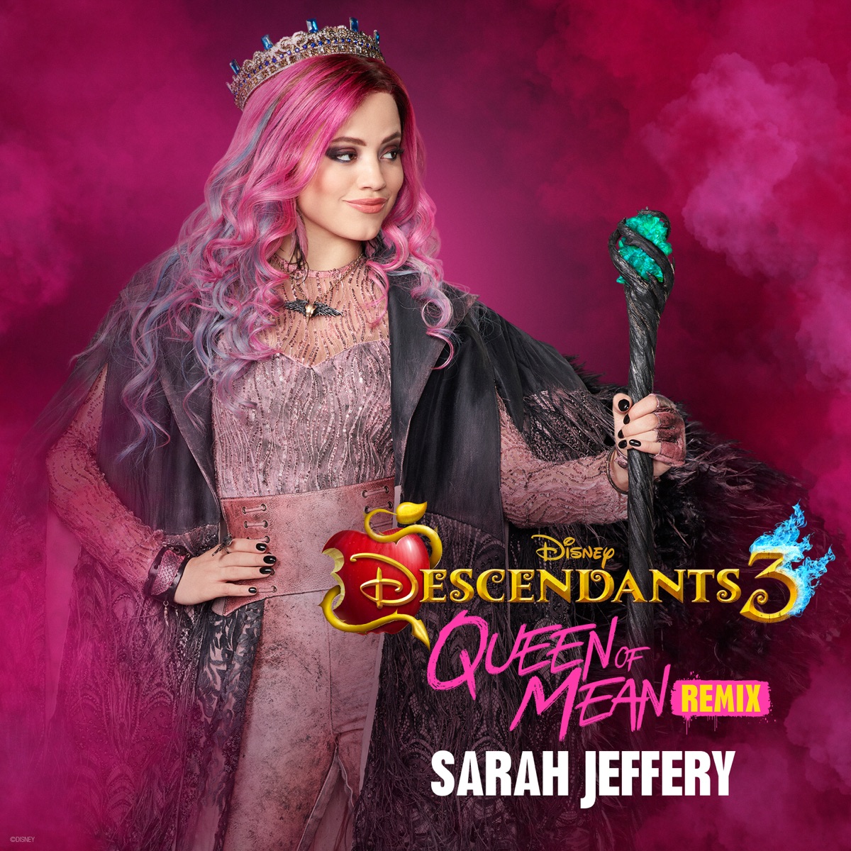 Queen of Mean (From "Descendants 3") [CLOUDxCITY Remix] - Single by Sarah Jeffery album cover