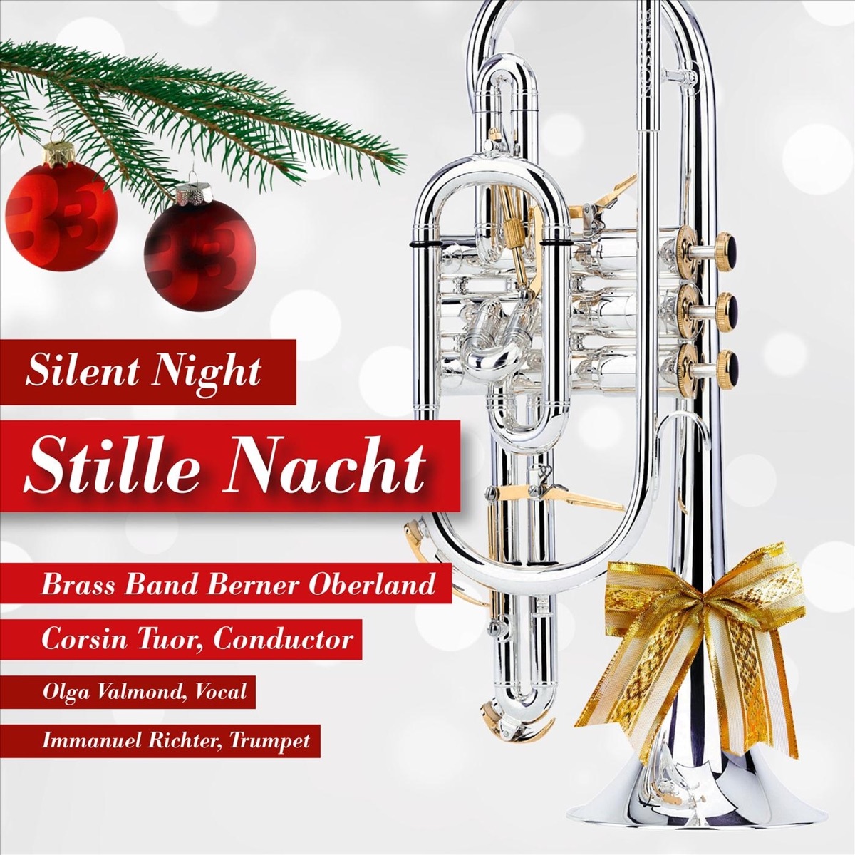 Silent Night by Brass Band Berner Oberland album cover