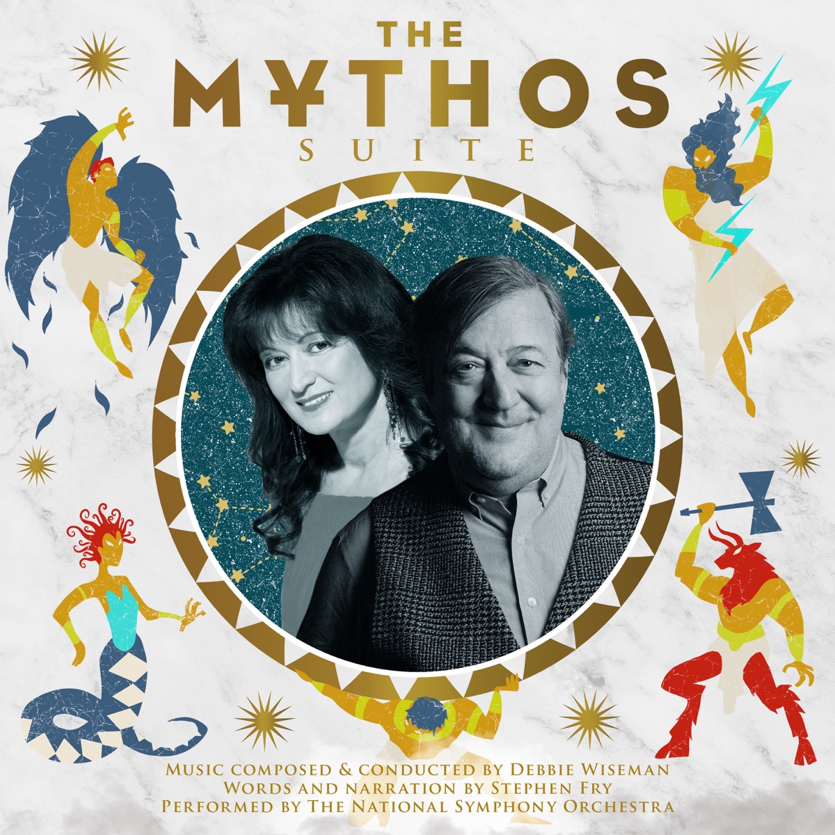 The Story Of Rhea - EP by Stephen Fry, Debbie Wiseman & National Symphony Orchestra, UK album cover