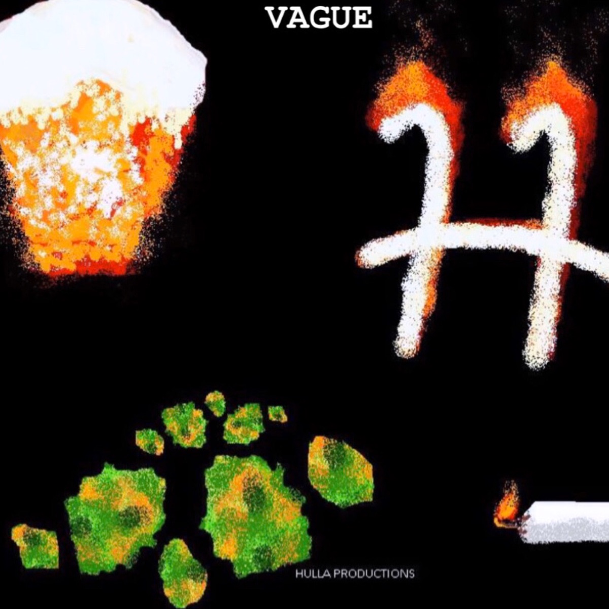 Some Days (feat. Heironymus Goon) - Single by Vague album cover