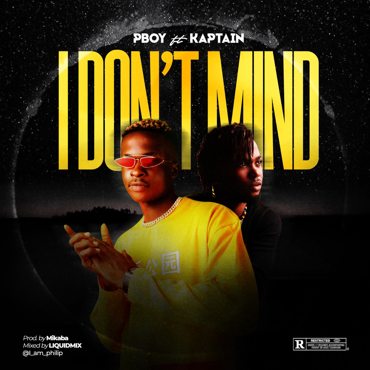 I Don't Mind (feat. Kaptain) - Single by Pboy album cover