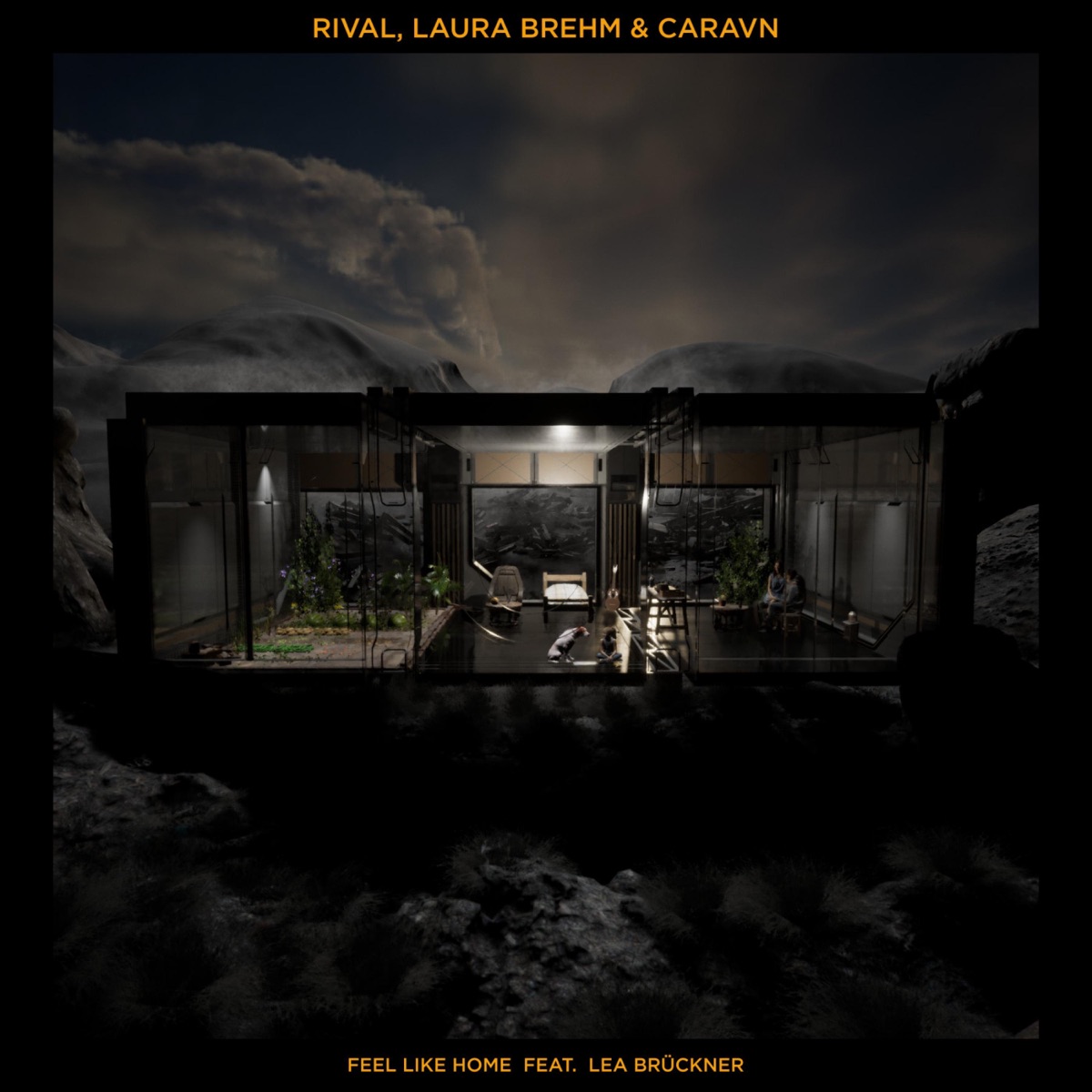 Feel Like Home (feat. Lea Brückner) - Single by Rival, Laura Brehm & caravan album cover