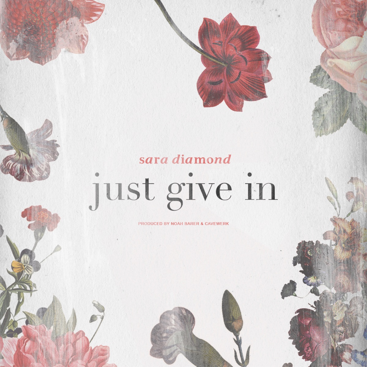 Just Give In - Single by Sara Diamond album cover