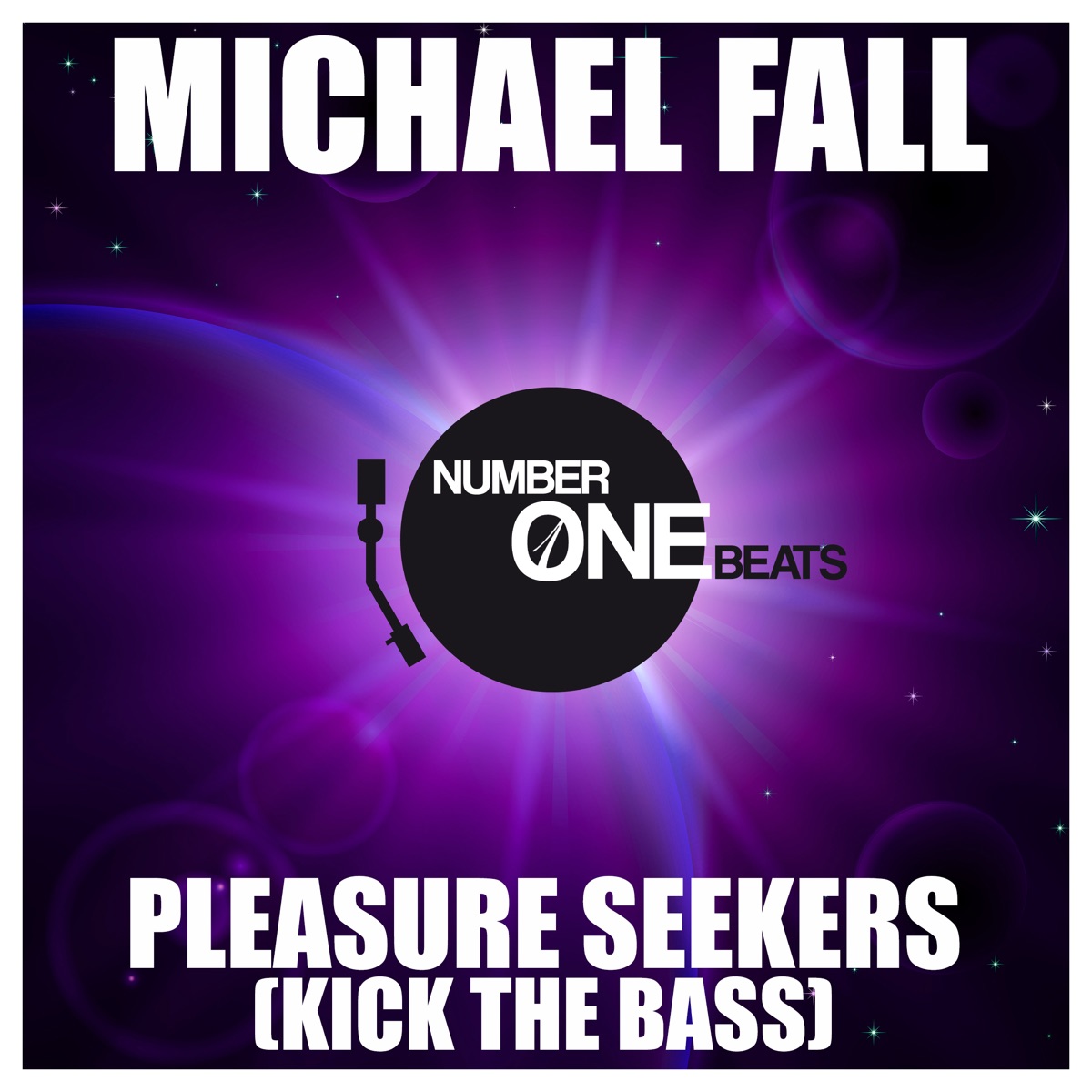 Pleasure Seekers (Kick the Bass) - Single by Michael Fall album cover