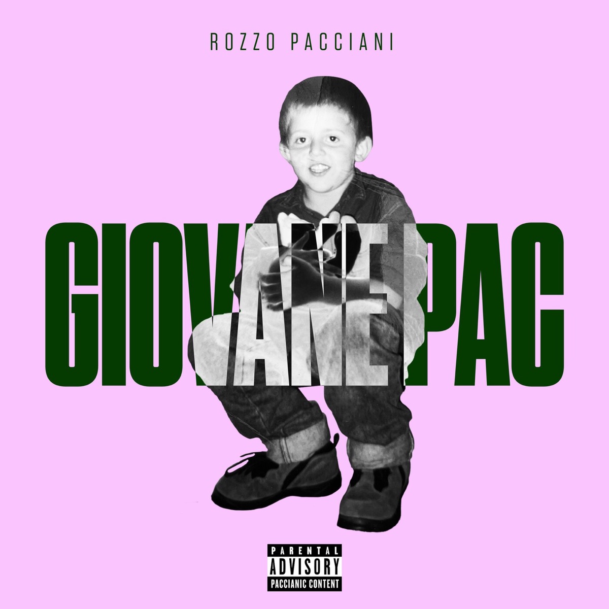 GIOVANE PAC by Rozzo Pacciani album cover