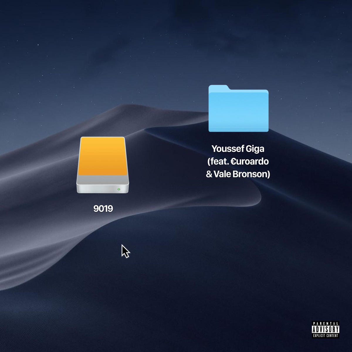9019 (feat. €uroardo & Vale Bronson) - Single by Youssef Giga album cover