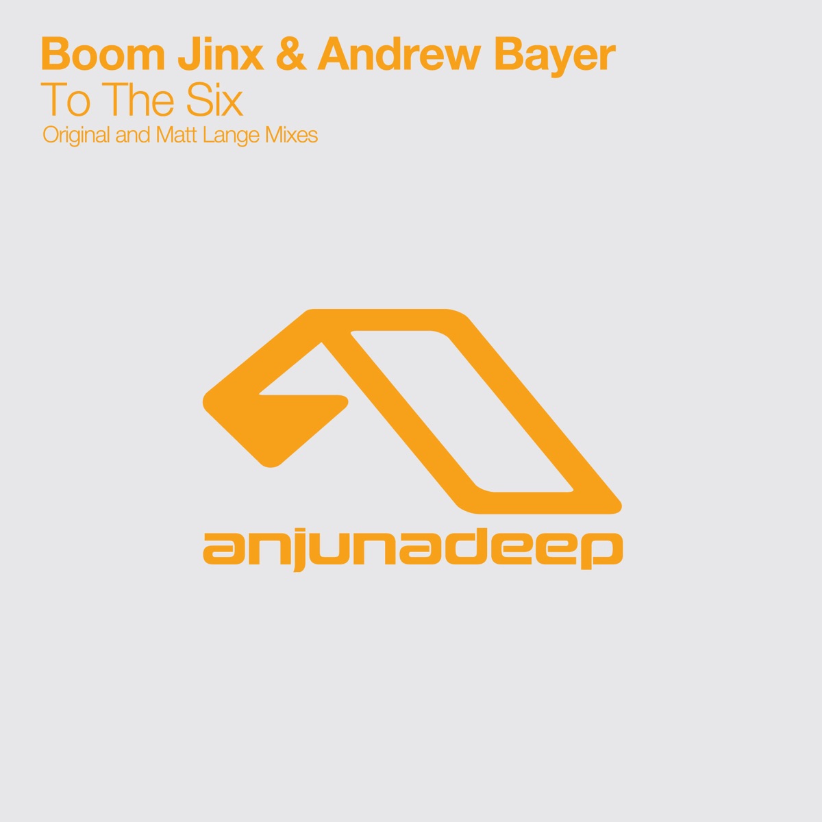To the Six by Boom Jinx & Andrew Bayer album cover