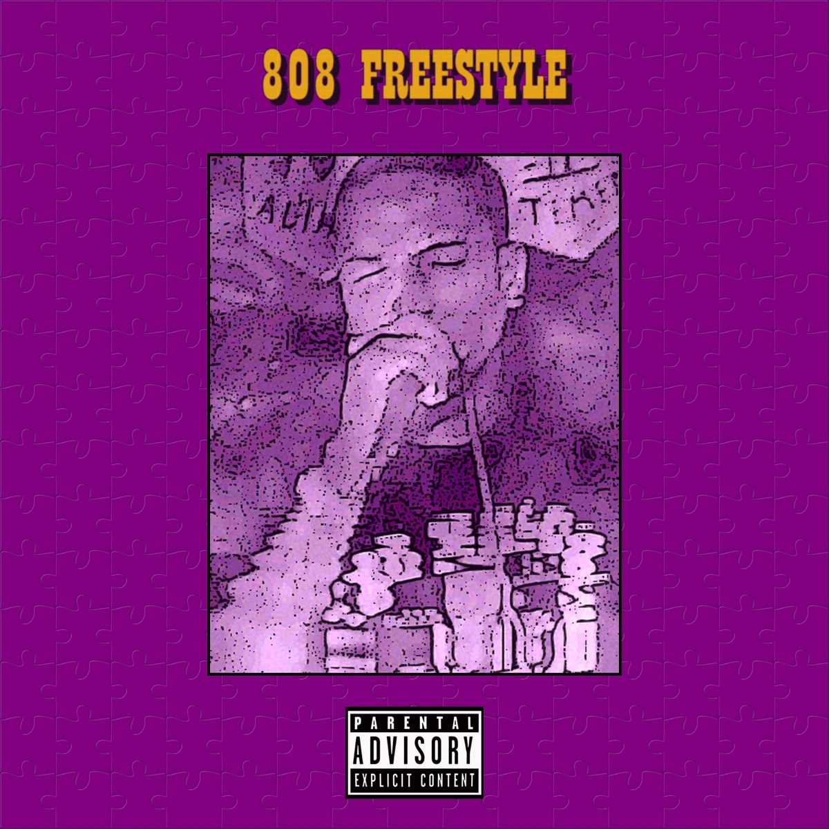 808 Freestyle - Single by pvflow album cover