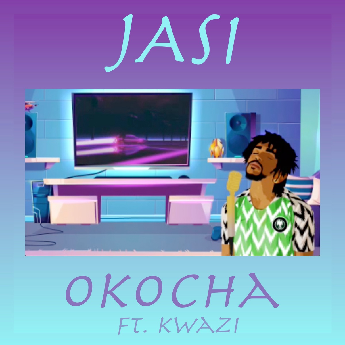Okocha (feat. kwazi) - Single by Jasi album cover