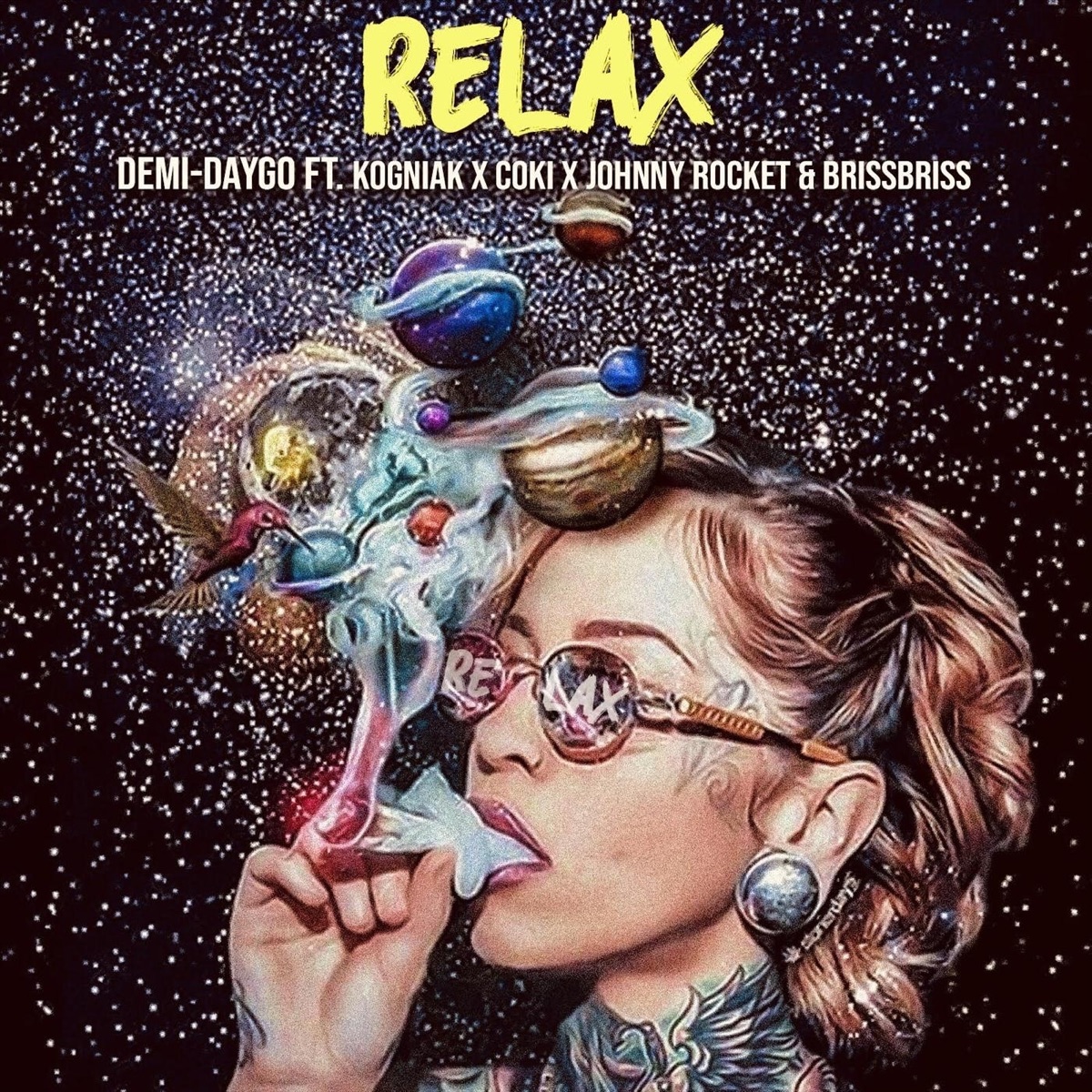 Relax (feat. Kogniak, Coki, Johnny Rocket & Bris Bris) - Single by Demi Daygo album cover