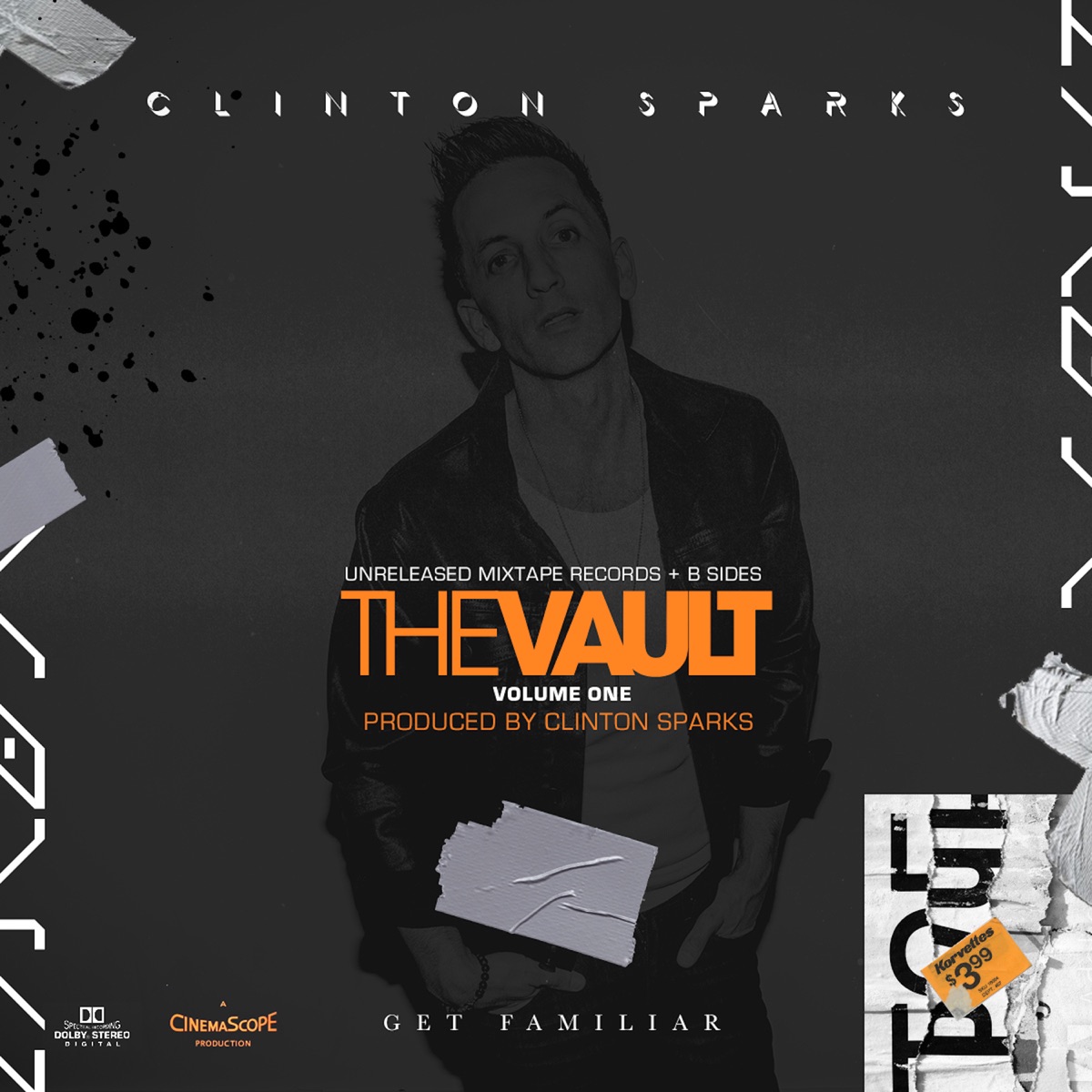 The Vault Vol. 1 - EP by Clinton Sparks album cover