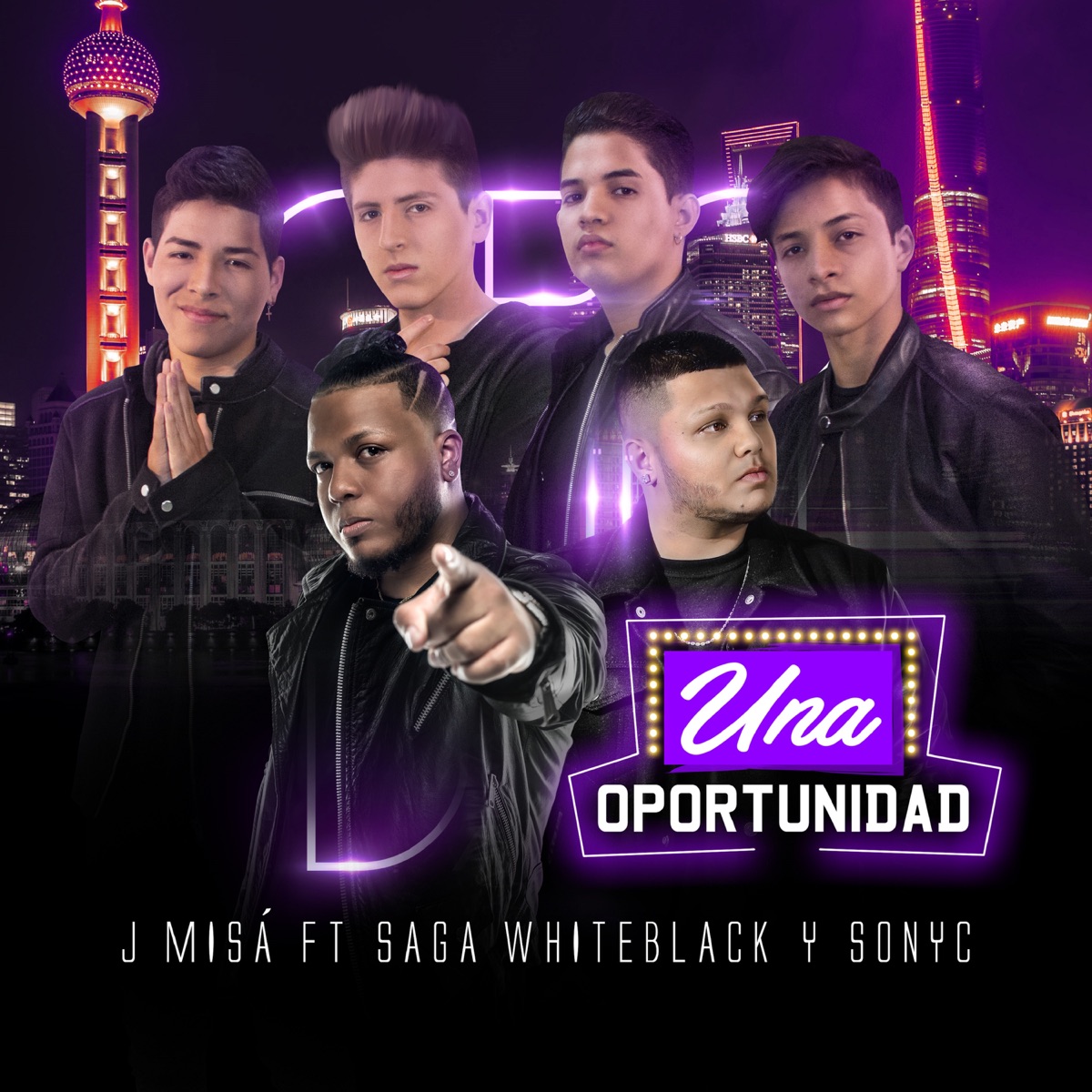 Una Oportunidad (feat. Saga WhiteBlack & SONYC) - Single by J-Misá album cover