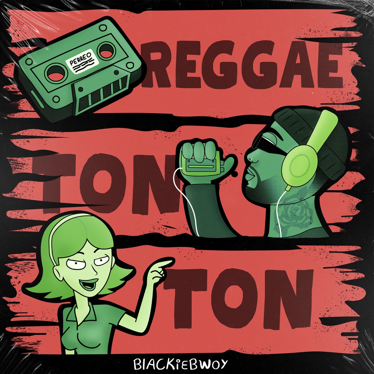 Reggae Ton Ton - Single by BLACKIEBWOY album cover