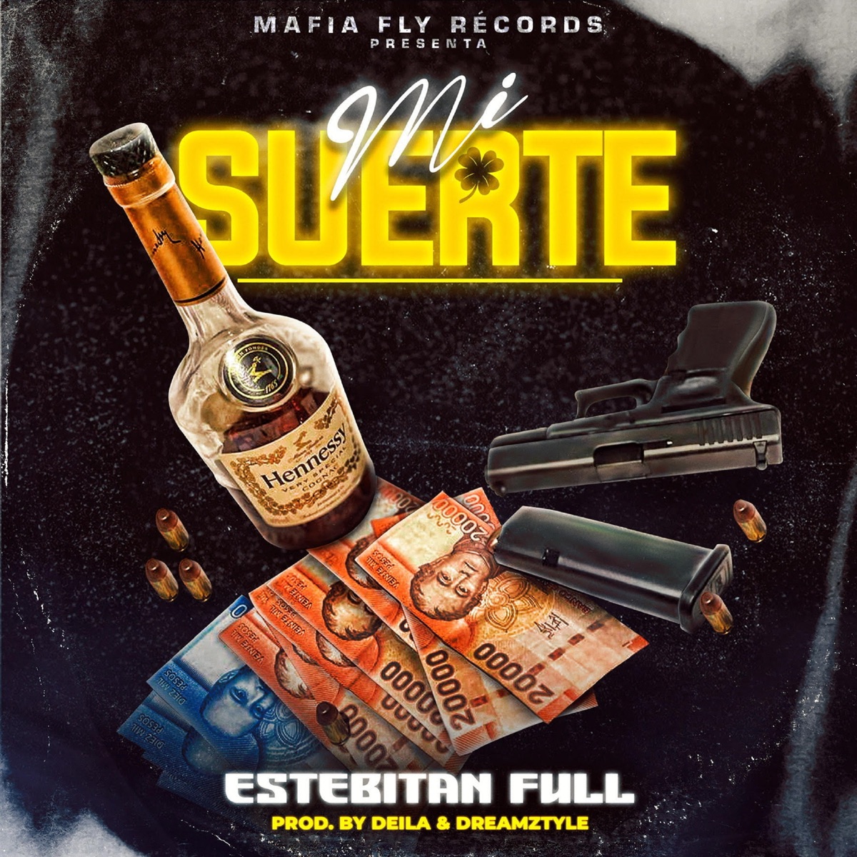 Mi Suerte - Single by Estebitan Full album cover