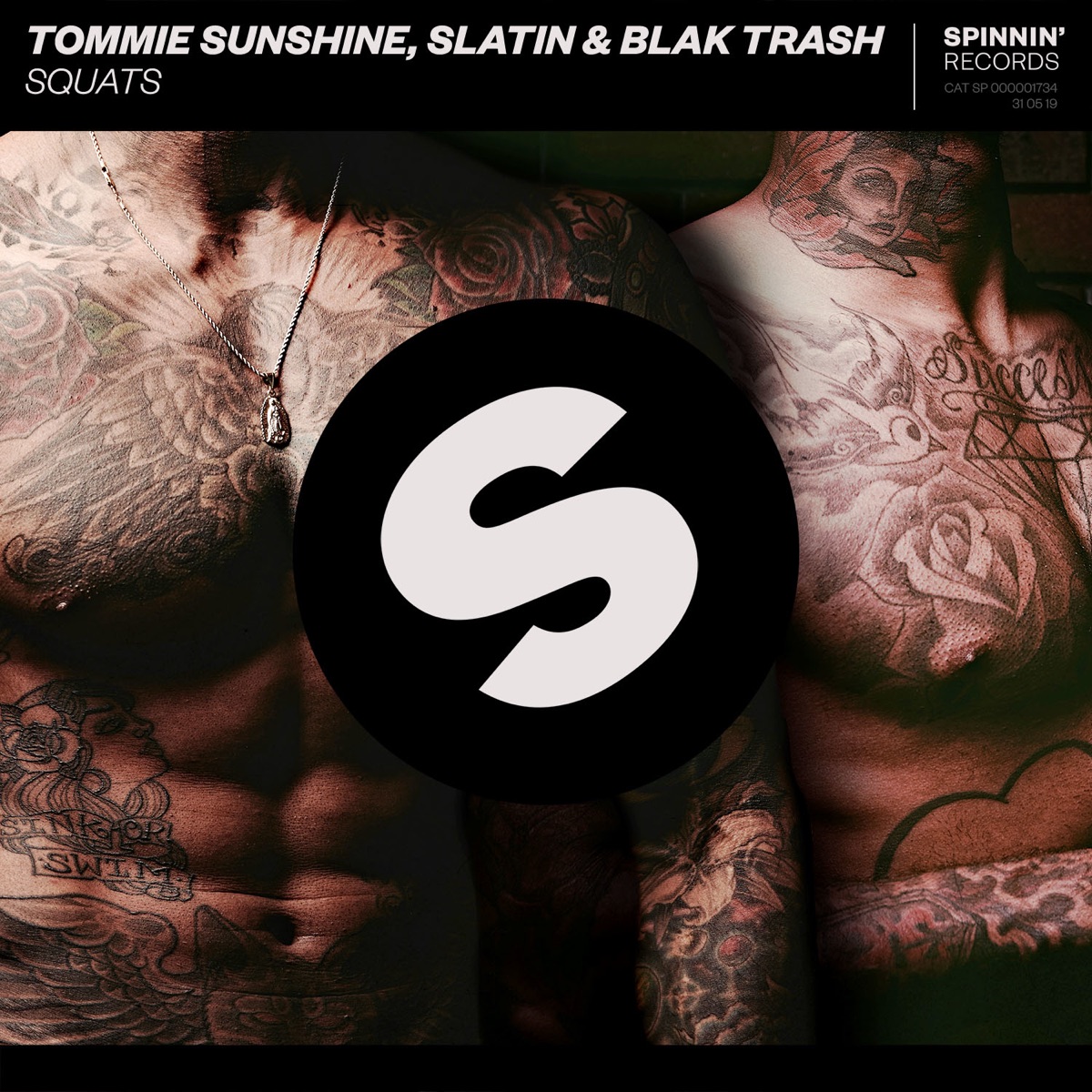 Squats - Single by Tommie Sunshine, SLATIN & Blak Trash album cover