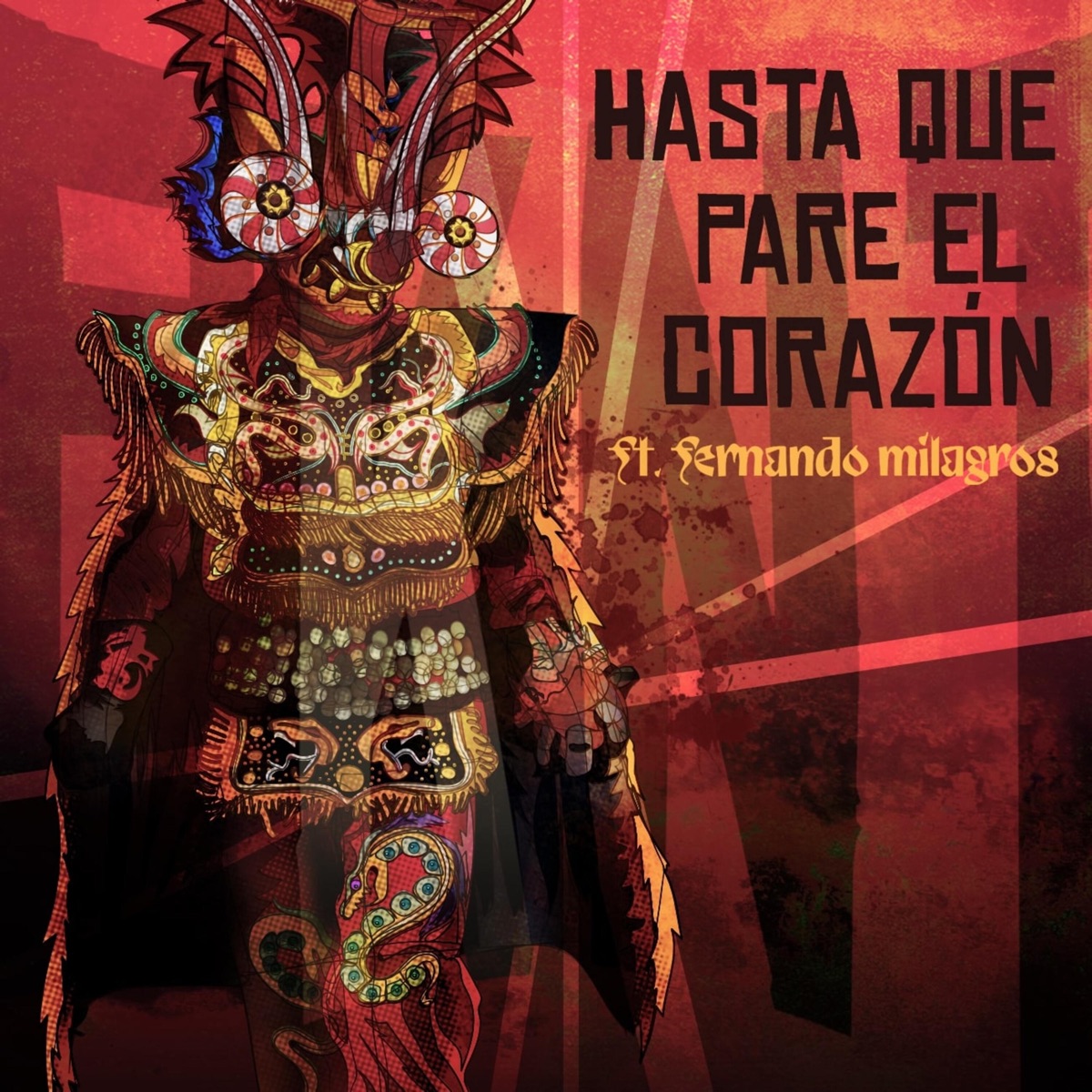 Hasta Que Pare el Corazón (feat. Fernando Milagros) - Single by PKNT album cover