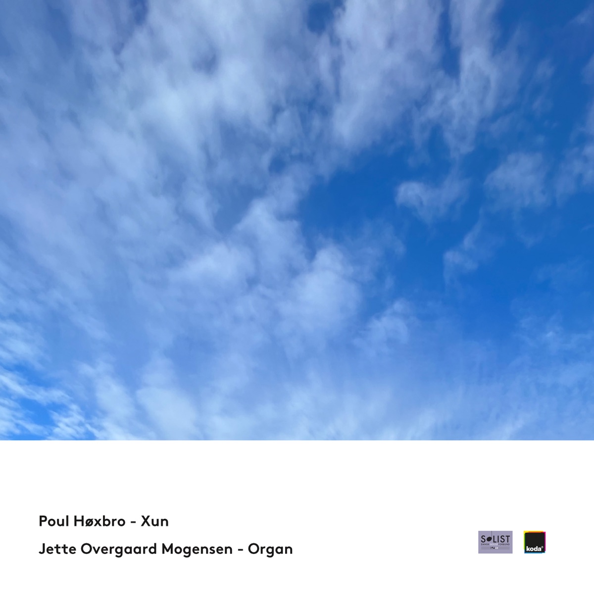 Motus / Canzona II - EP by Jette Mogensen & Poul Hoxbro album cover