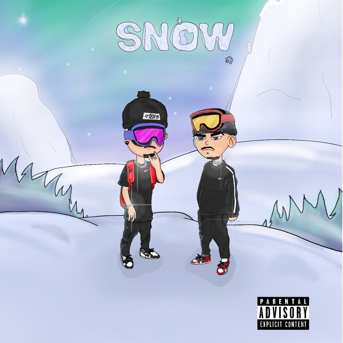 Snow (feat. Jooj) - Single by Brunnoow album cover