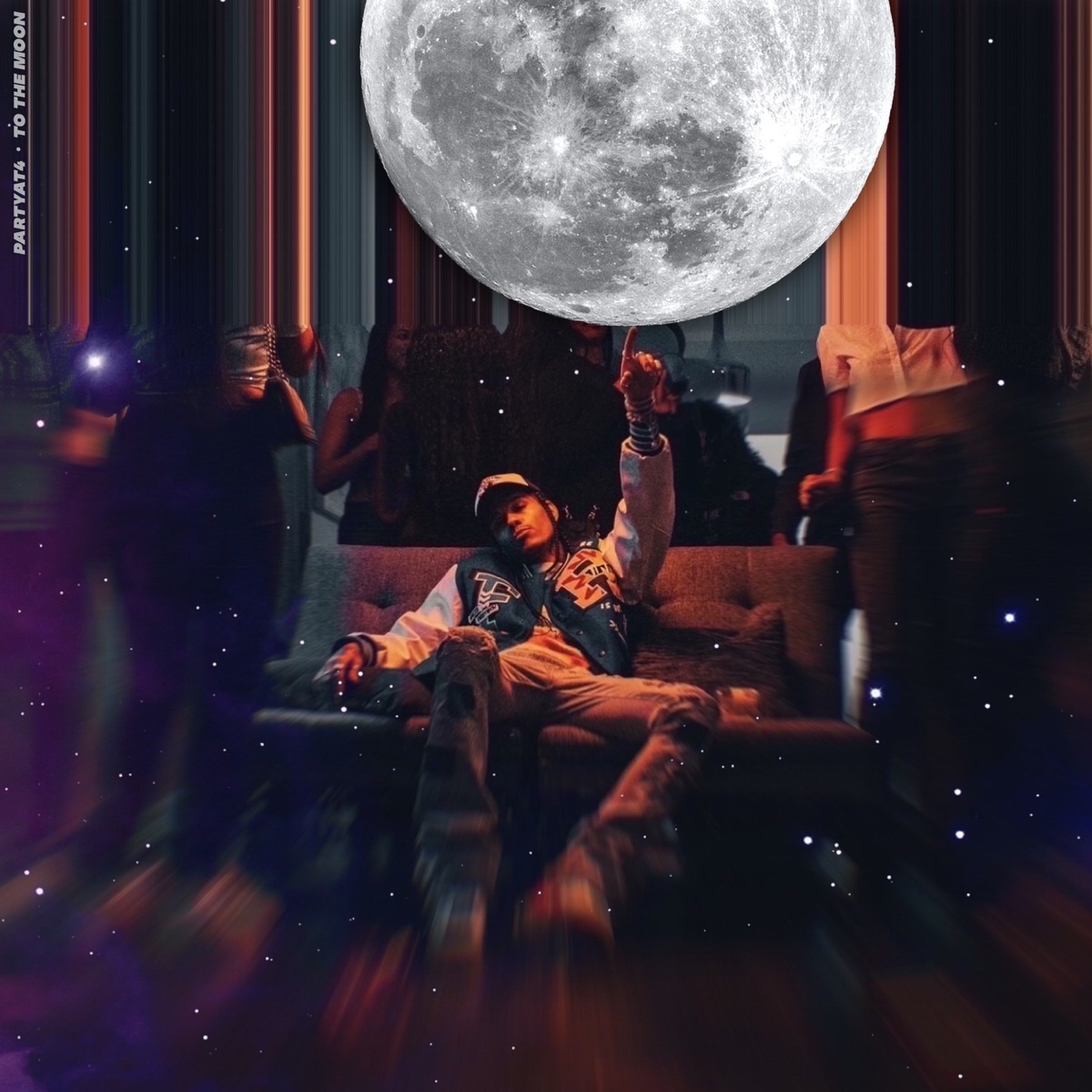 To Da Moon - Single by Partyat4 album cover