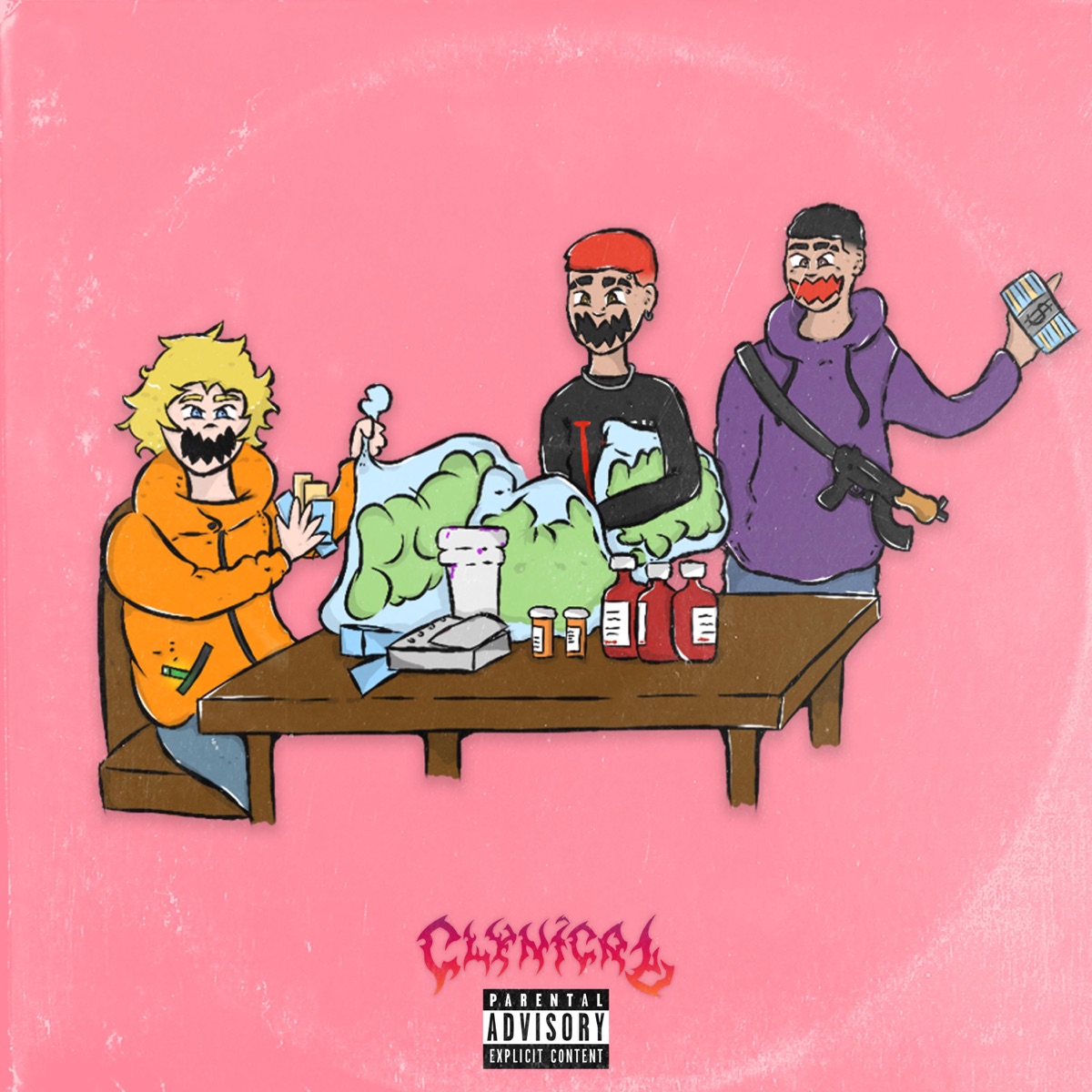 West Side (feat. Elkay, Kauai Shawty & Gabiro) - Single by CLYNICAL album cover