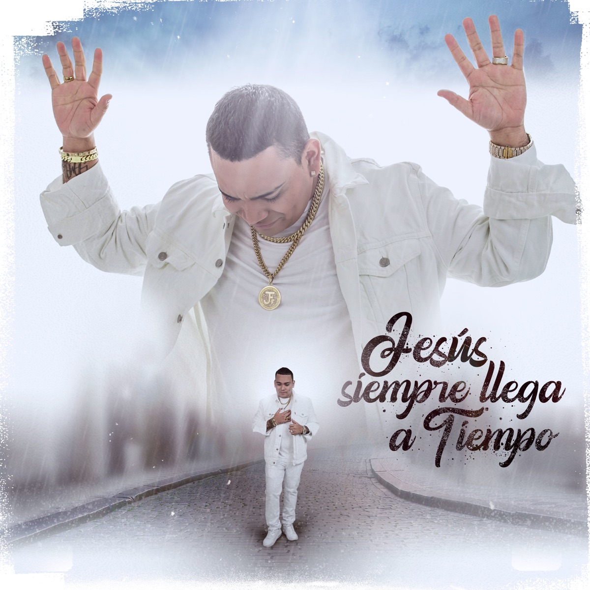 Jesús Siempre Llega a Tiempo / Nada Te Turbe - Single by Josimar y su Yambú album cover