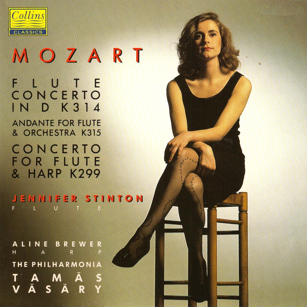 Mozart: Flute Concertos by Jennifer Stinton, Aline Brewer & Philharmonia Orchestra album cover