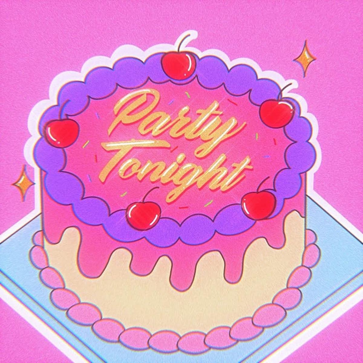 Party Tonight - Single by Lydia Ganada & Aleebi album cover