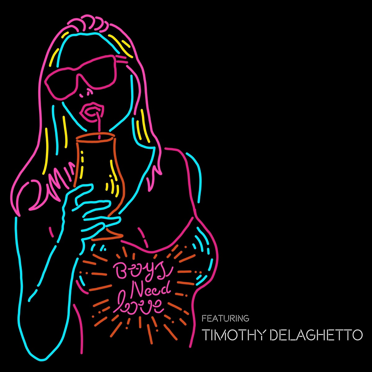 Boys Need Love (feat. Timothy Delaghetto) - Single by David So album cover