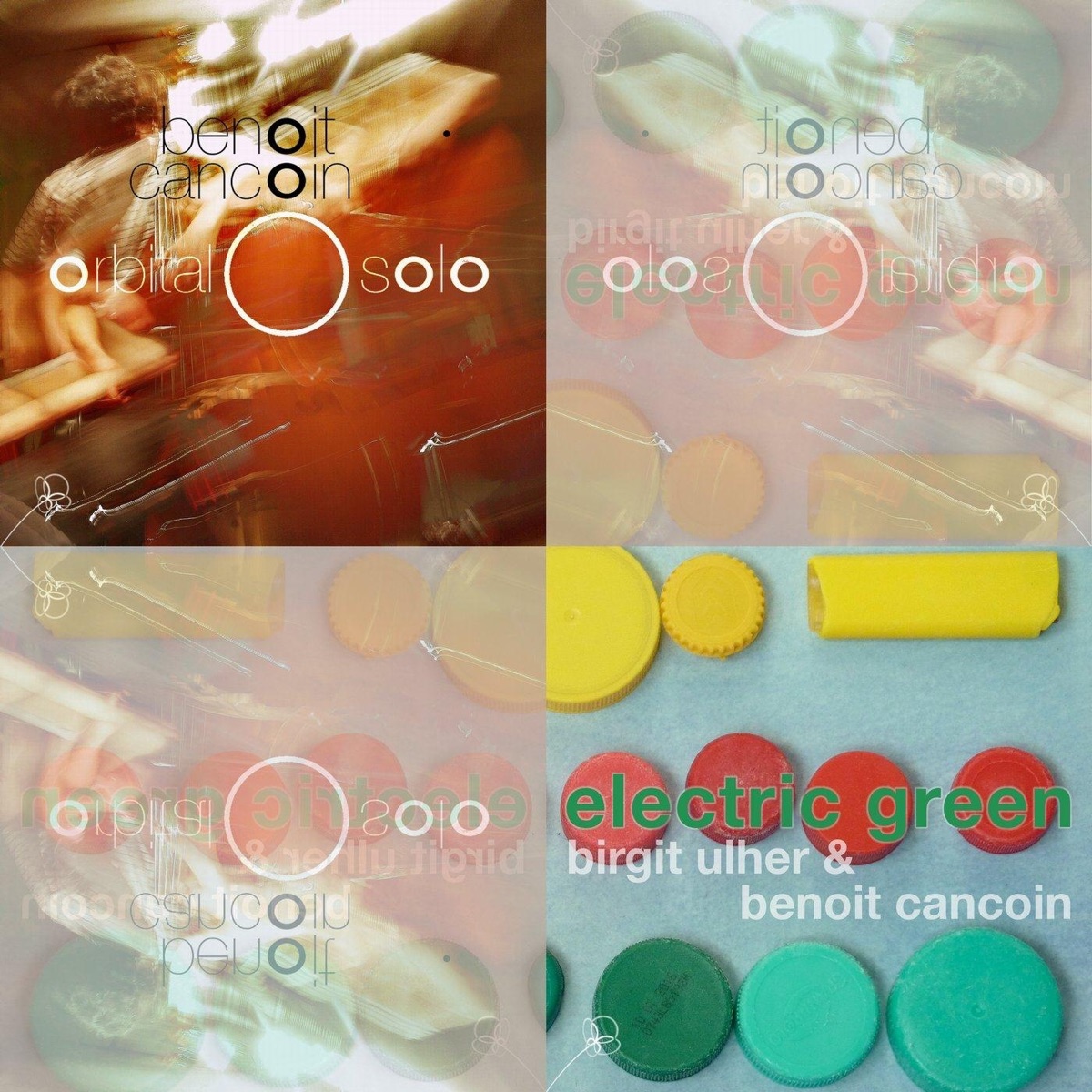 Solo Orbital  Electric Green by Benoit Cancoin & Birgit Ulher album cover