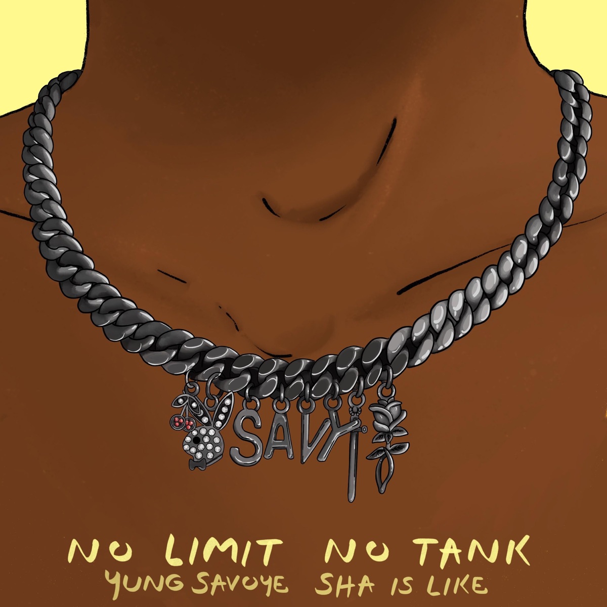 No Limit No Tank (feat. Shaislike) - Single by Yung Savoye album cover