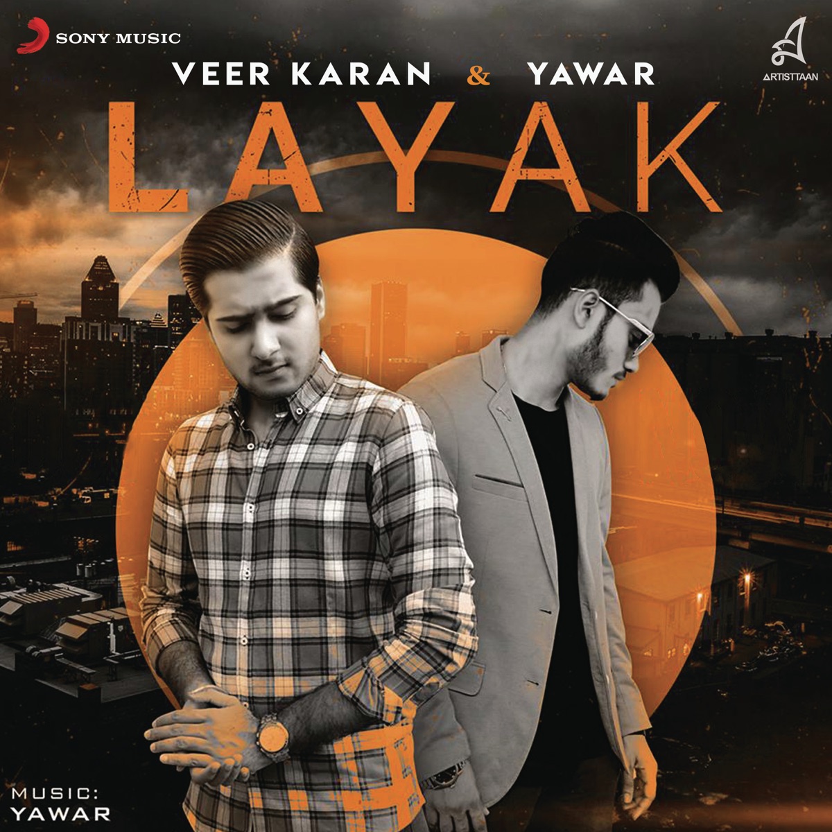 Layak - Single by Veer Karan & Yawar album cover