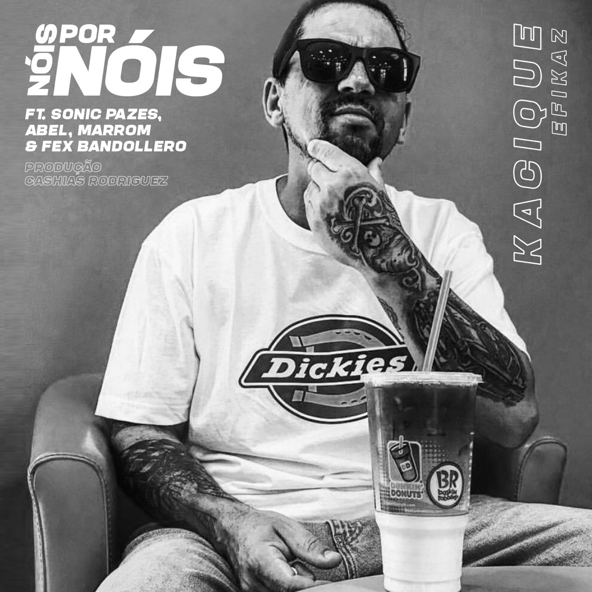 Nóis por Nóis (feat. Sonic Pazes, Abel, Marrom & Fex Bandollero) - Single by Kacique Efikaz album cover