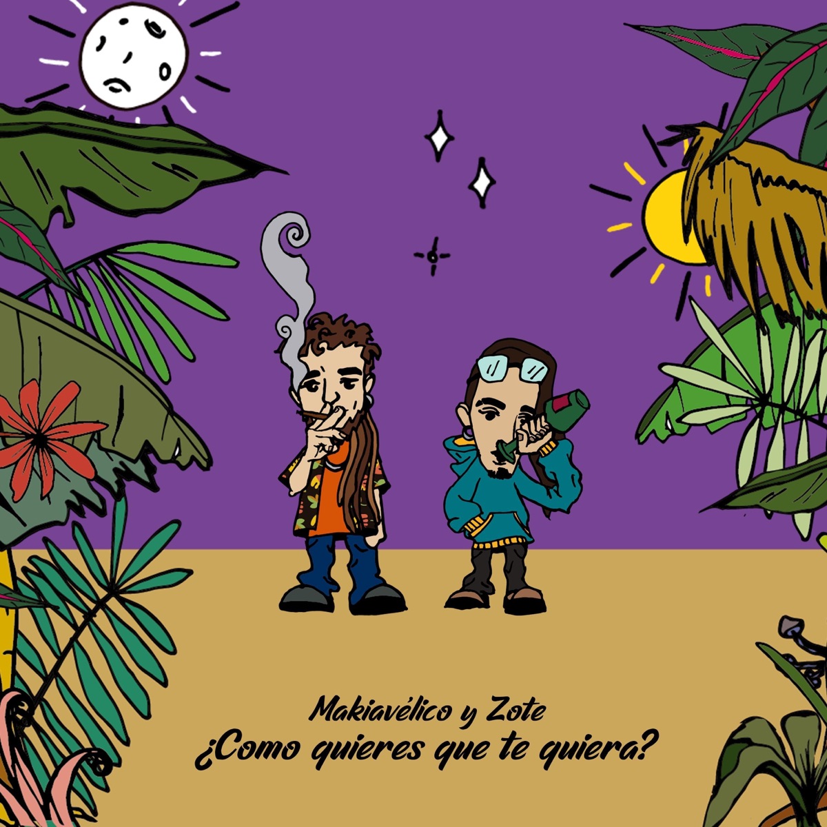 ¿Como Quieres Que Te Quiera? - Single by Makiavélico, Zote & La Capilla Records album cover