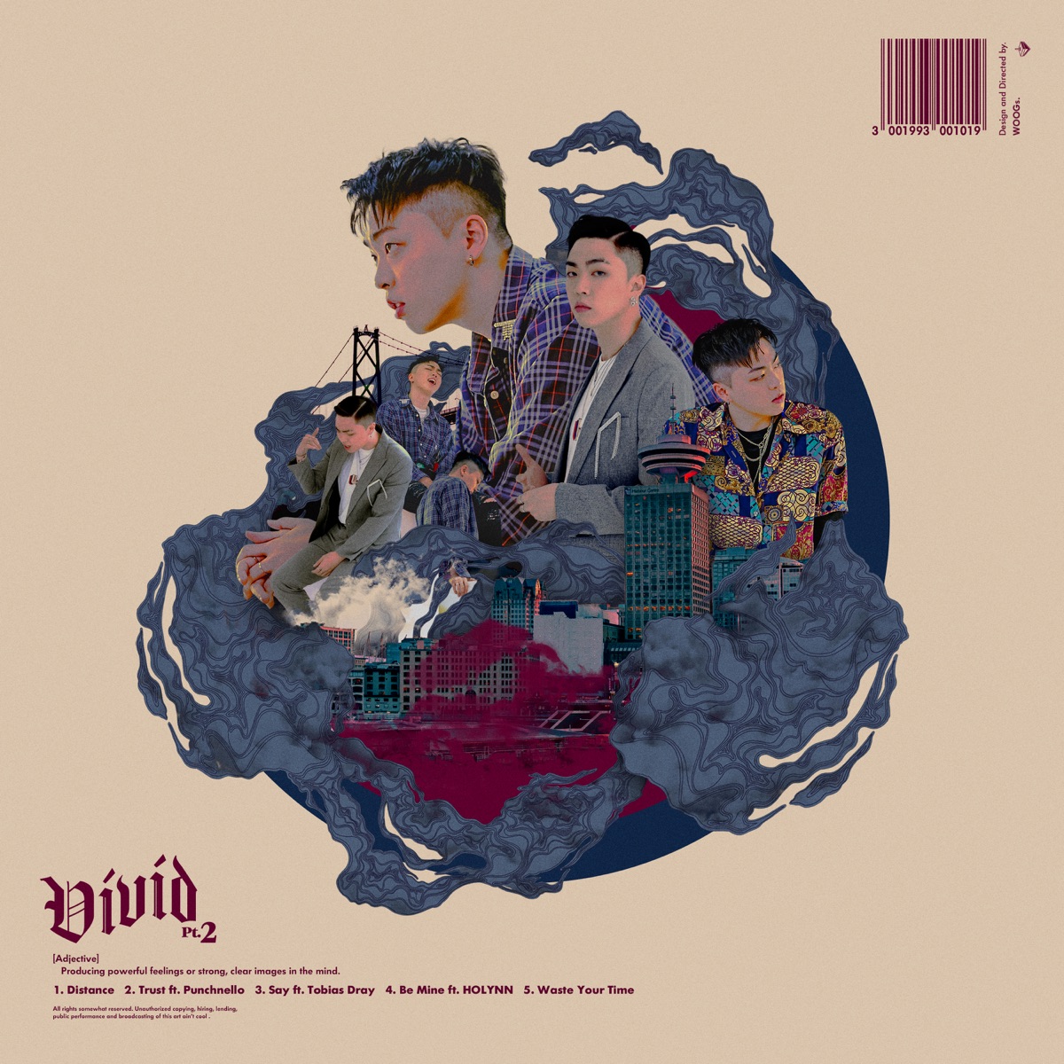 Vivid, Pt. 2 - EP by JUNNY album cover