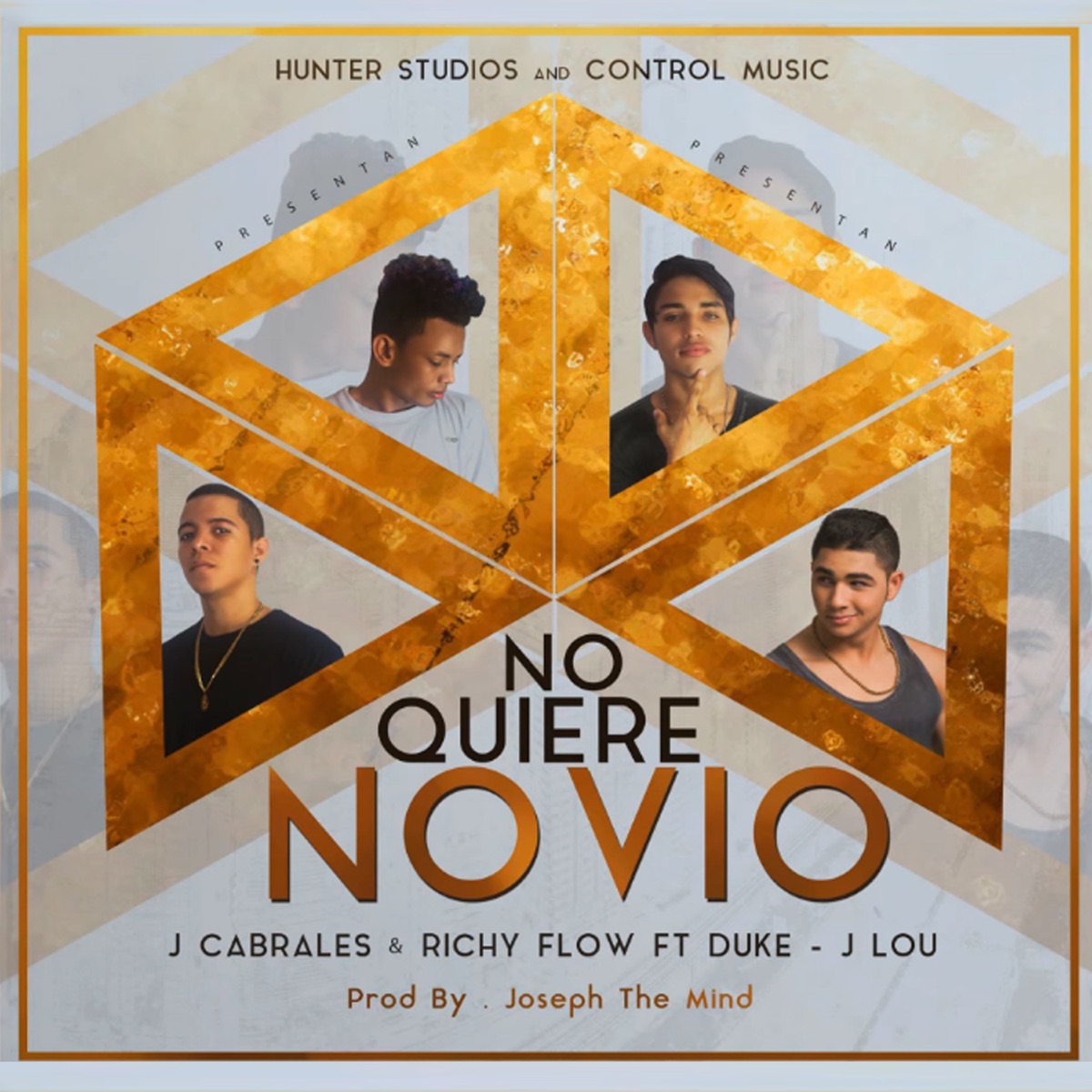 No Quiere Novio (feat. Duke & J- Lou) - Single by JCabrales Y RichyFlow album cover