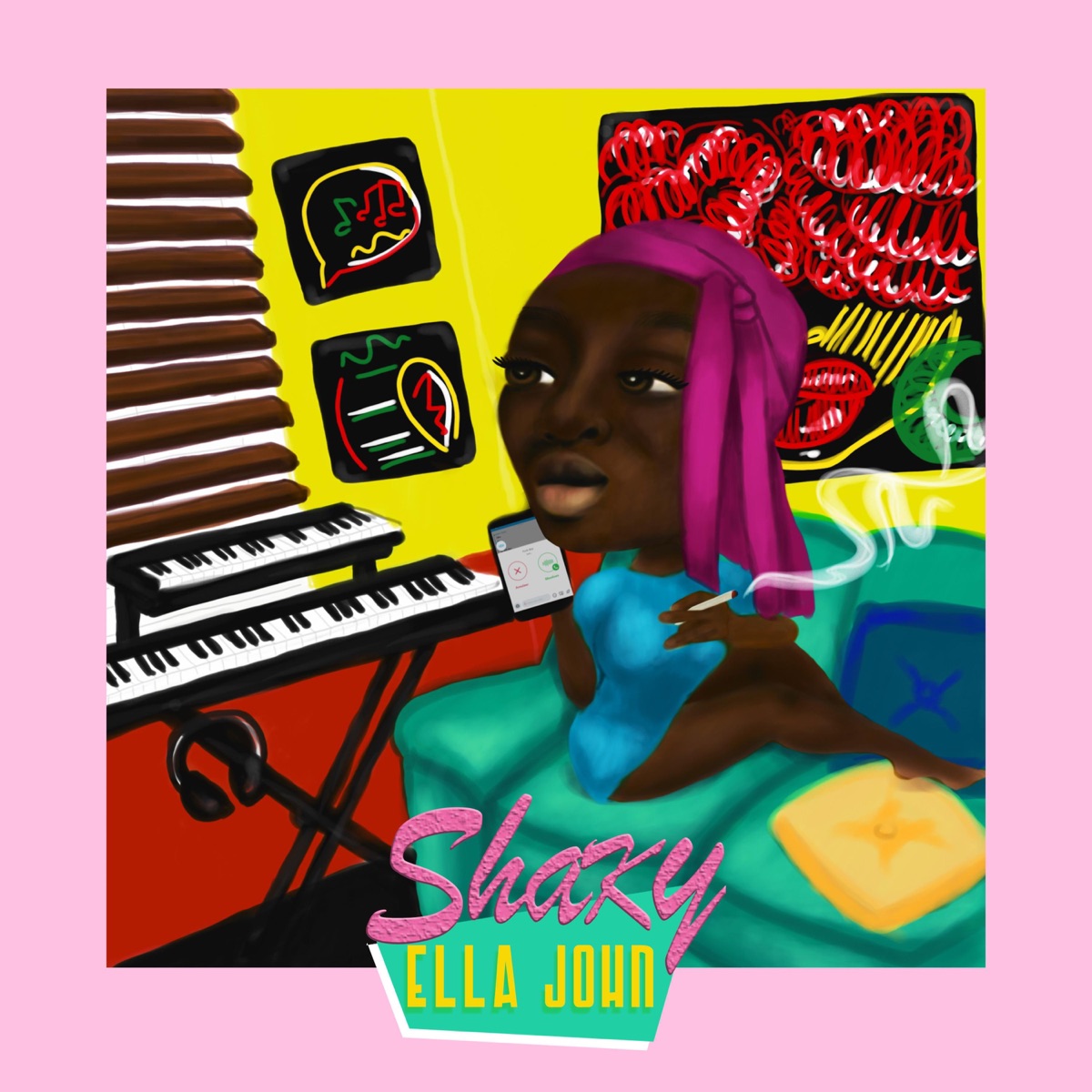 Shaky (feat. FINN99) - Single by Ella John album cover
