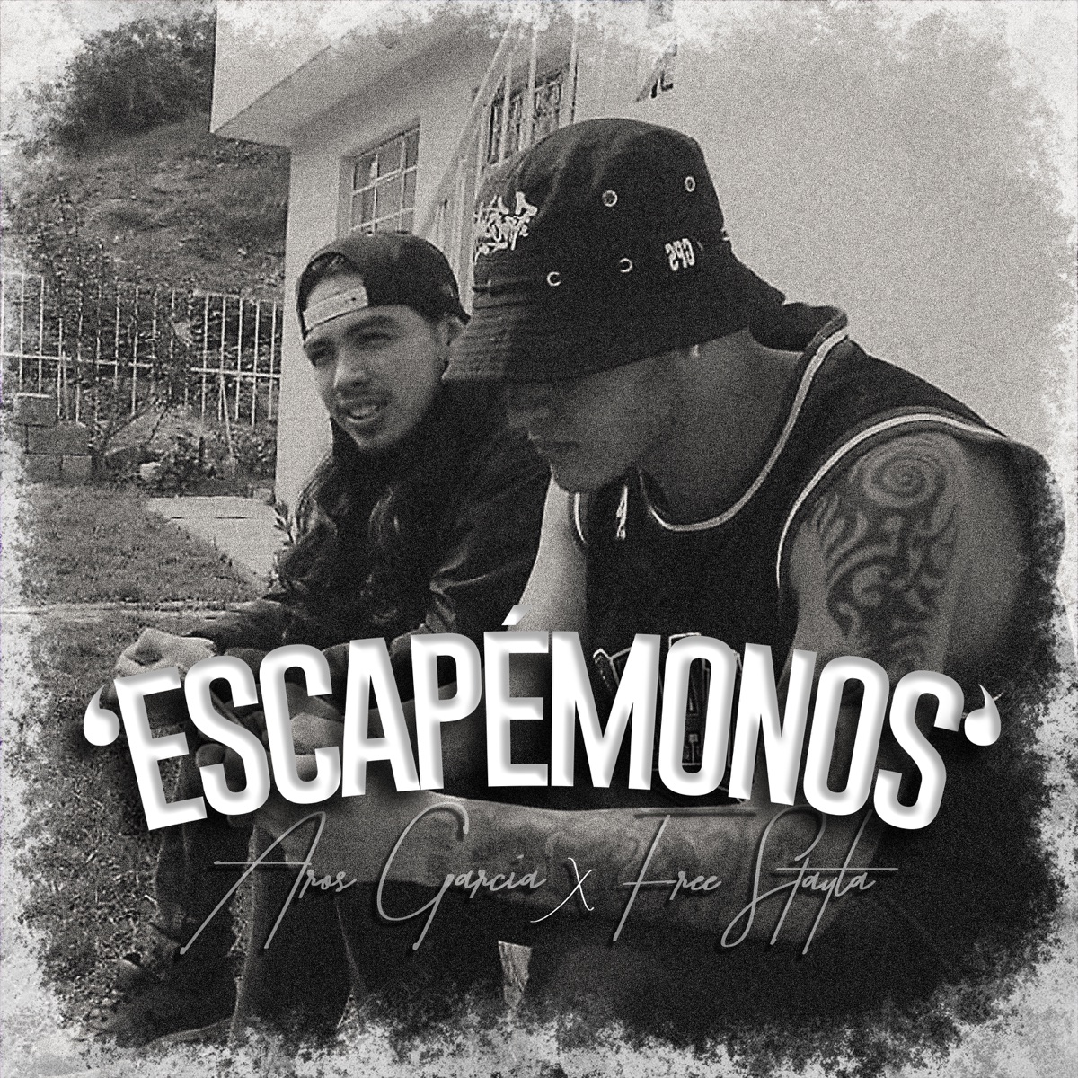 Escapemonos - Single by Aros Garcia & Free Stayla album cover