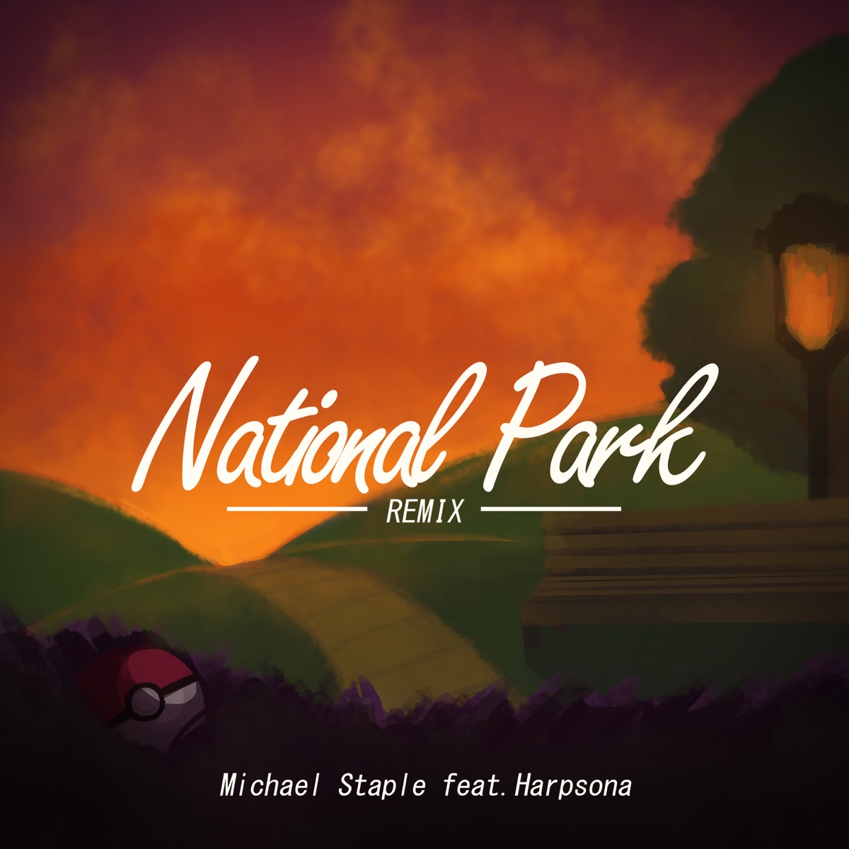 National Park (From "Pokemon Gold / Silver / Crystal") [feat. Harpsona] - Single by Michael Staple album cover