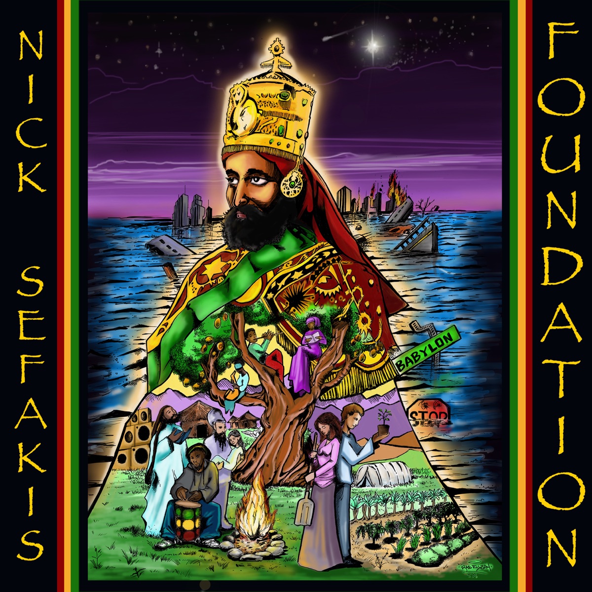 Foundation by Nick Sefakis album cover