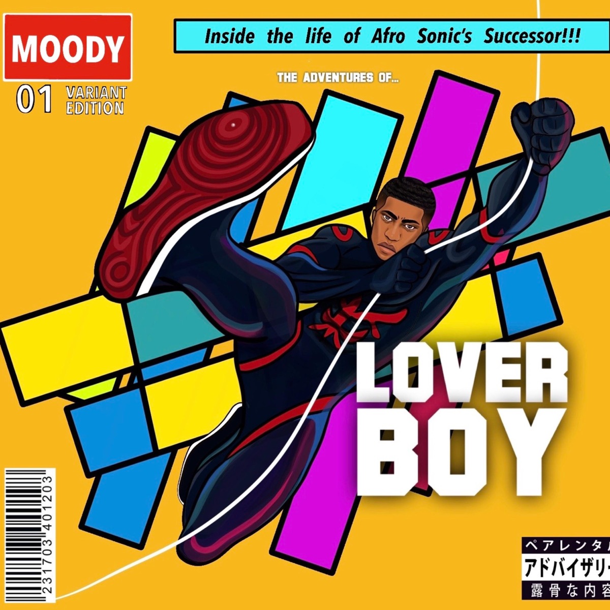 Lover Boy - EP by Moodytlb album cover